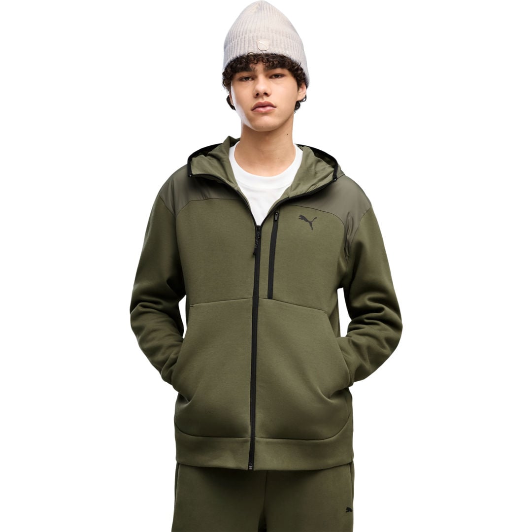 Puma Pumatech Material Mix zip huvtröja