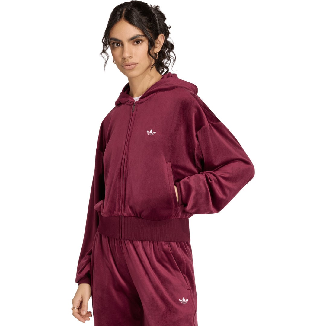 adidas Originals Essentials Velour W huvtröja