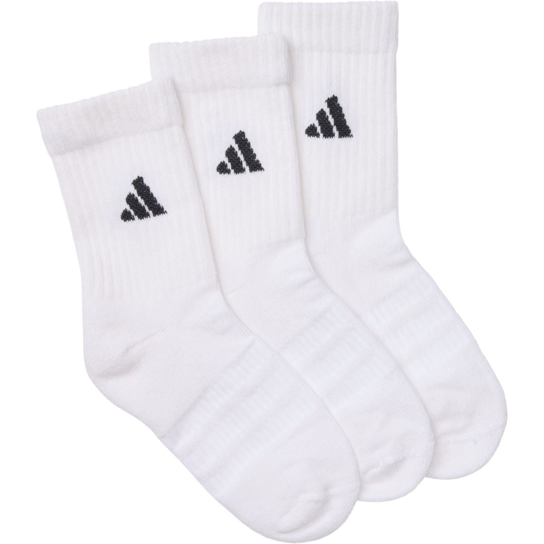 adidas Cushioned Sportswear Crew 3-pack JR strumpor