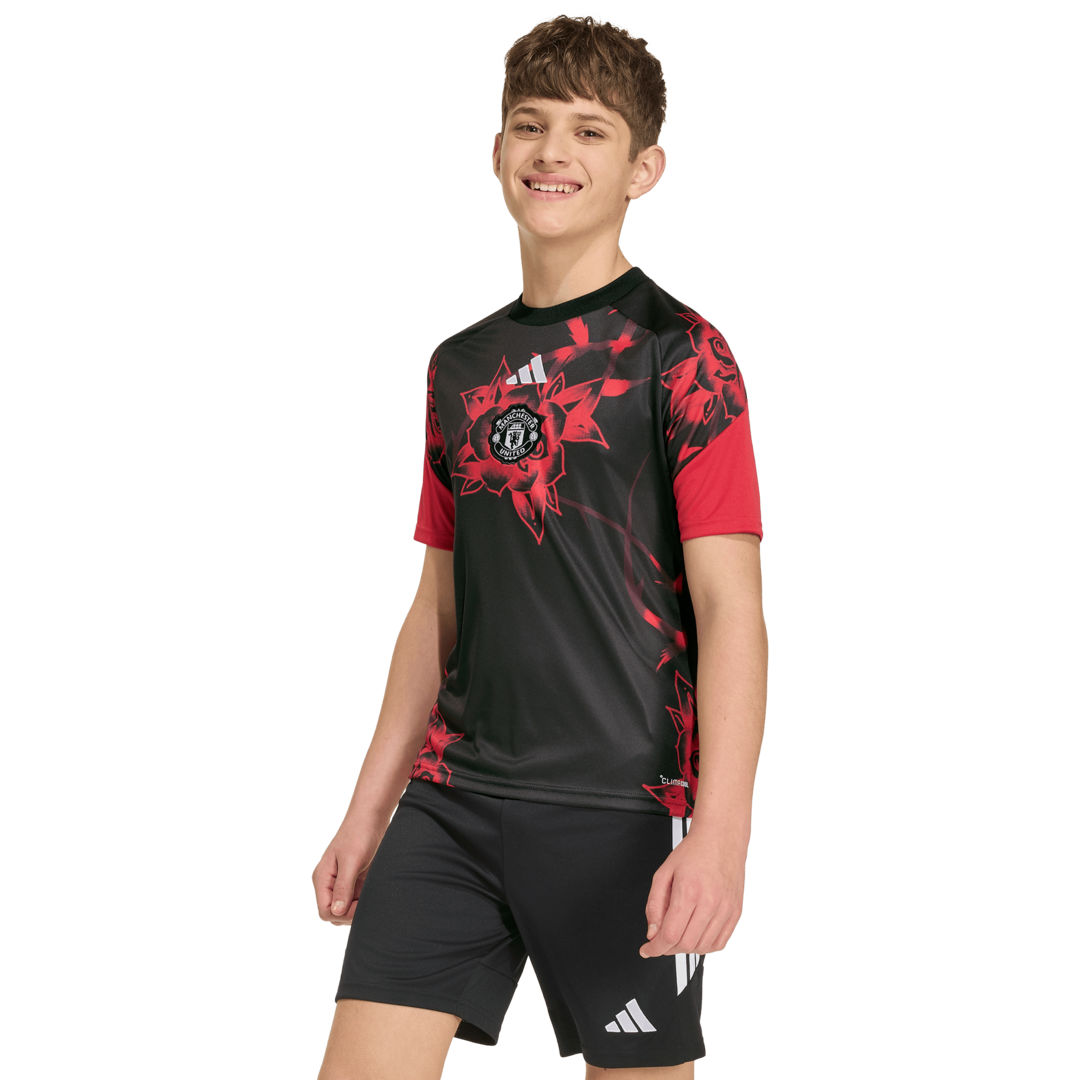adidas Manchester United 26/27 Pre-Match JR träningst-shirt