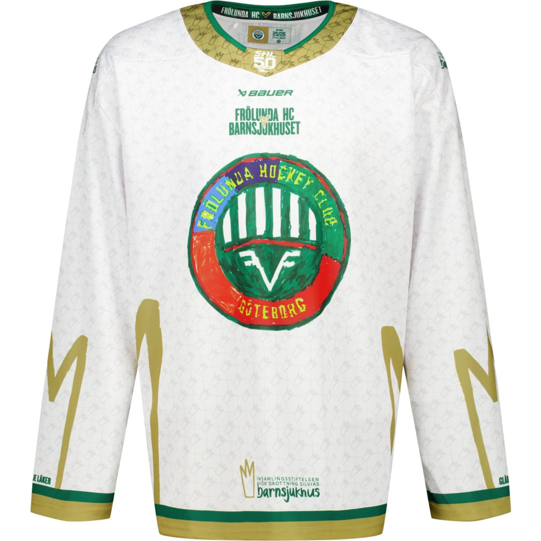 Frölunda Hockey Drottning Silvia Replica 25/26 matchtröja
