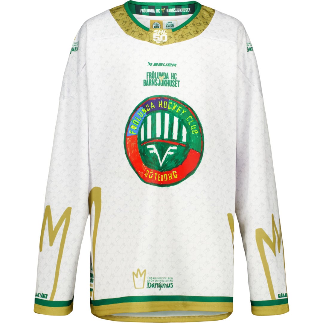 Frölunda Hockey Drottning Silvia Replica 25/26 JR matchtröja