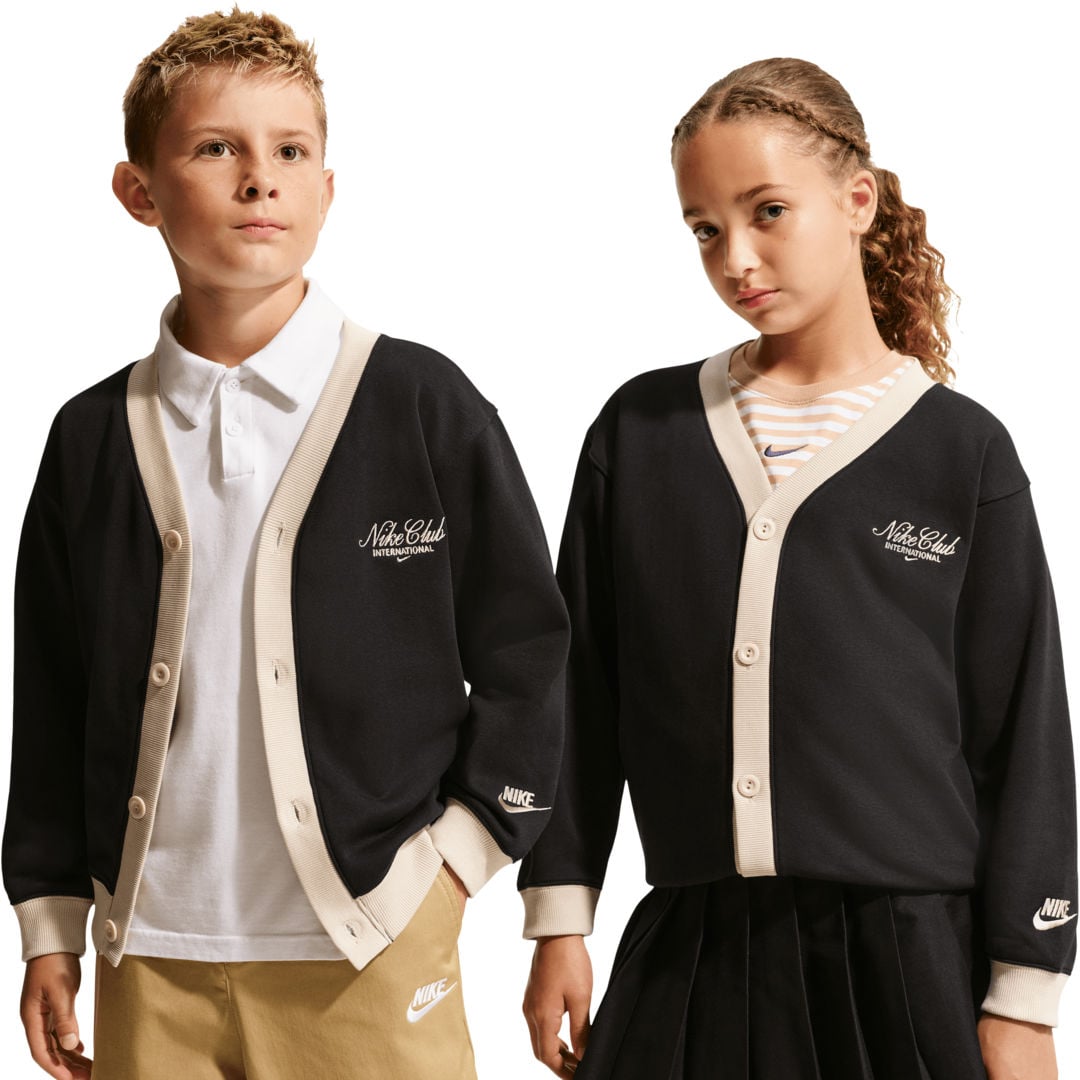 Nike Sportswear Club Cardigan Big Kids JR tröja
