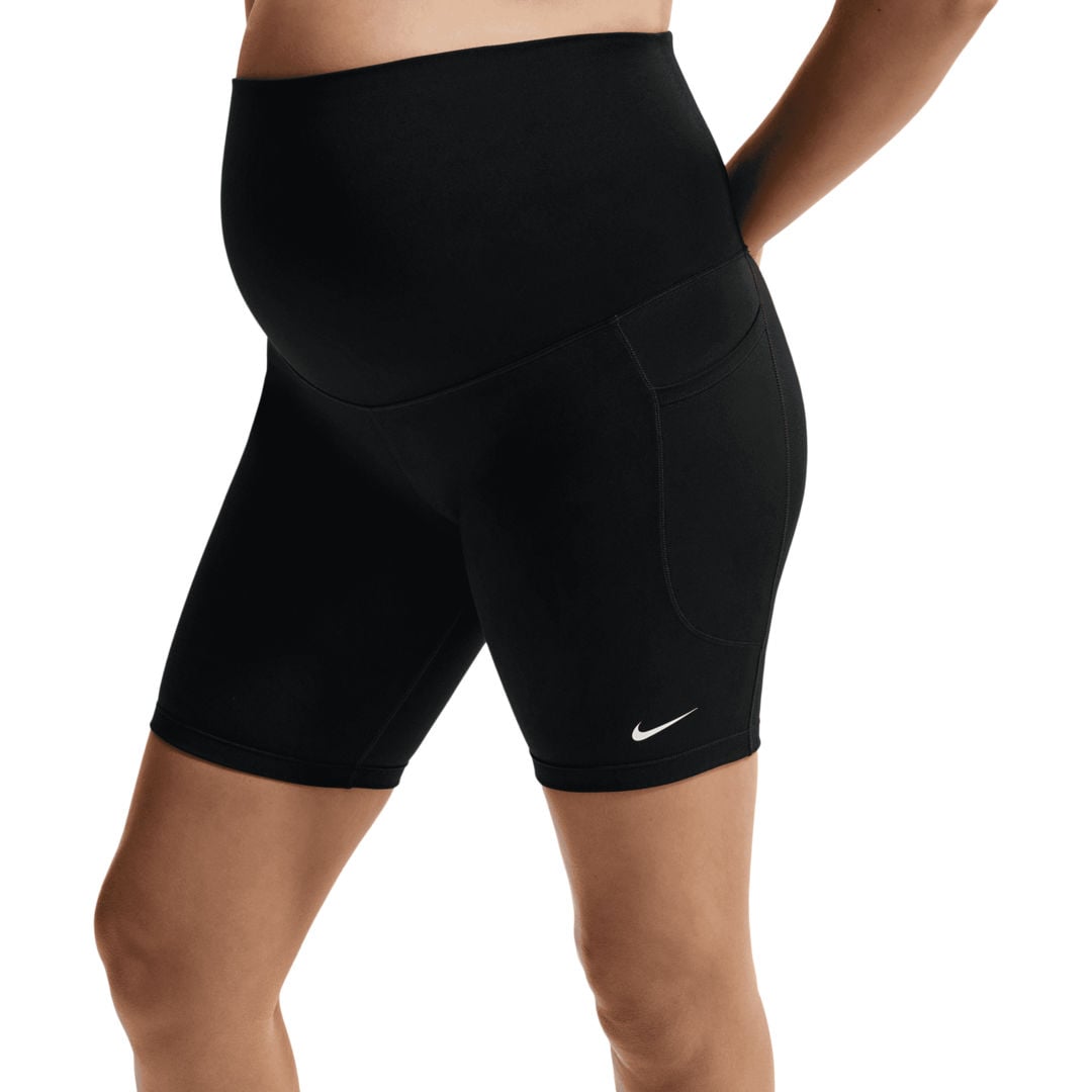 Nike One High-Waisted Biker Maternity W träningstights