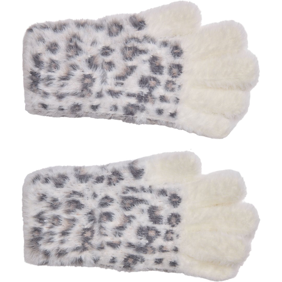 McKinley Furry Knitted JR handskar Flerfärgad
