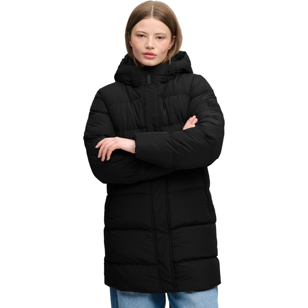 Superdry Hooded Sports Puffer W vinterjacka