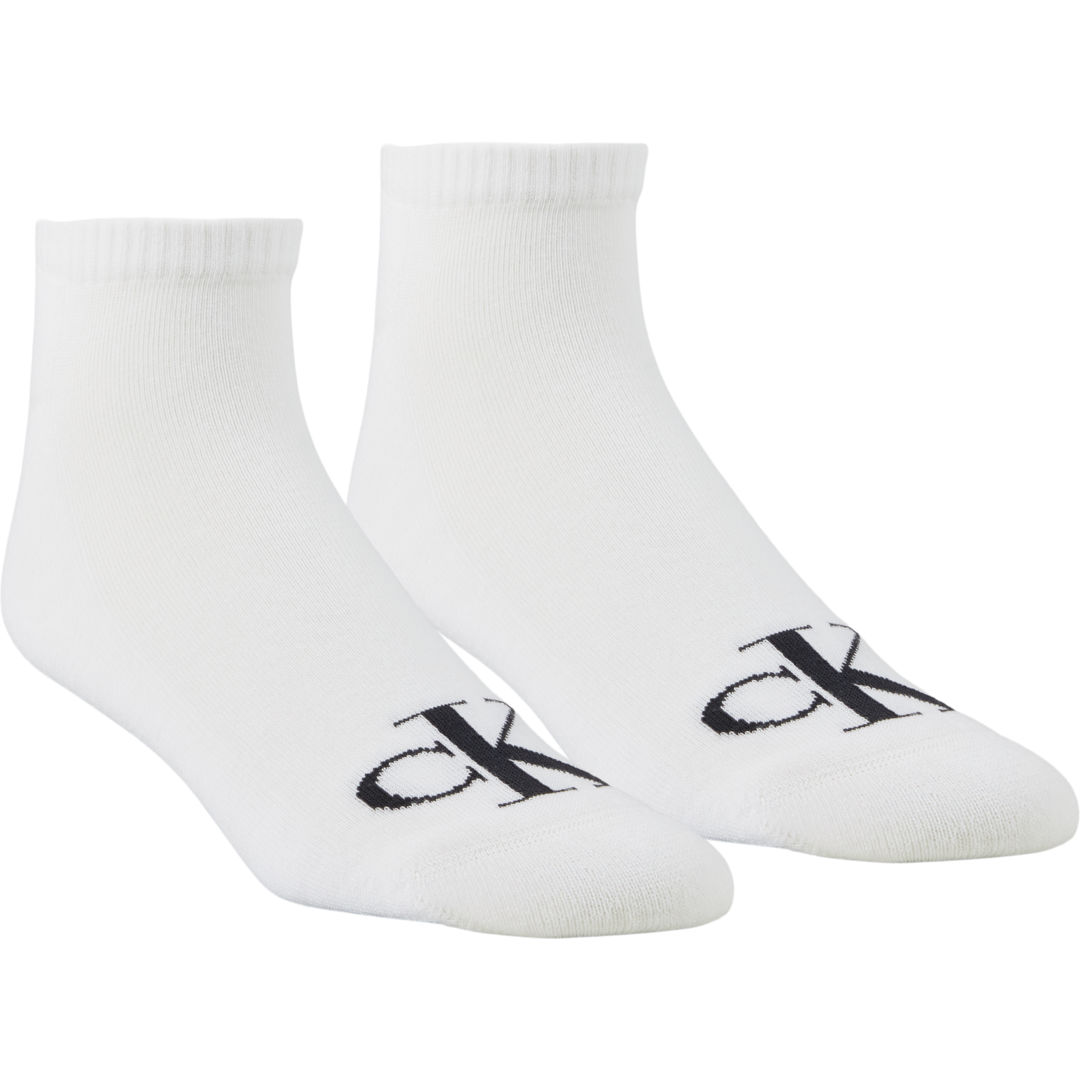 Calvin Klein Monogram Sneaker 2-pack strumpor