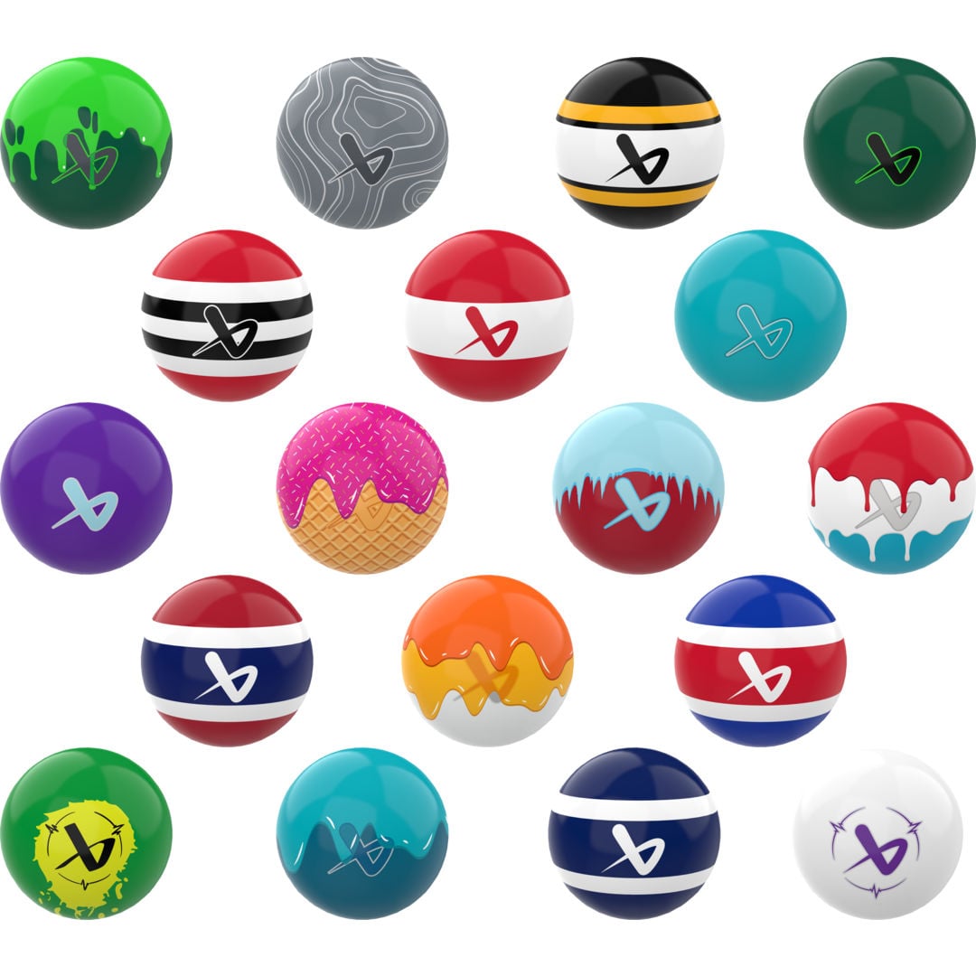 Bauer Hockey Mystery Mini 3-pack hockeybollar Flerfärgad
