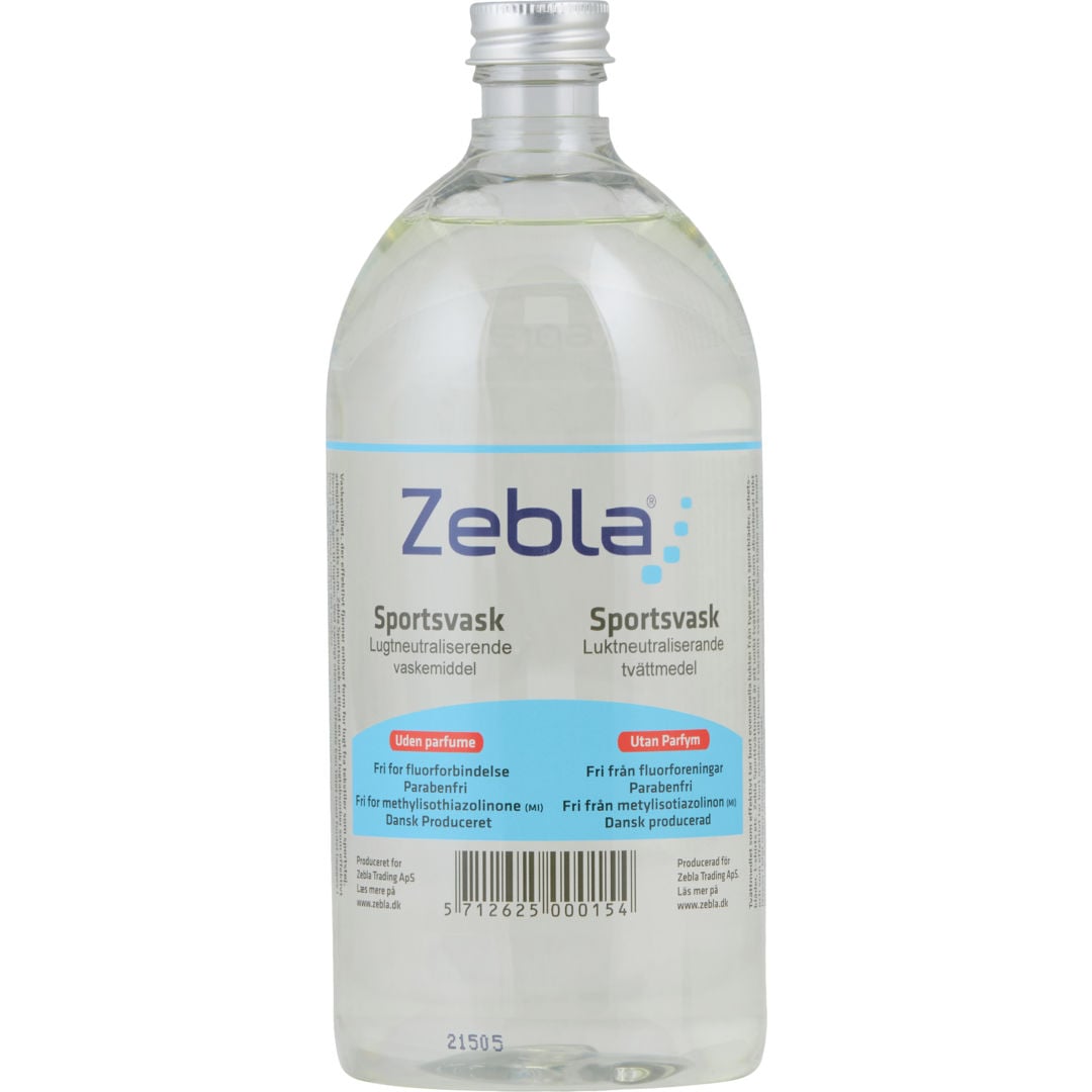 Zebla Sport 1000ml tvättmedel