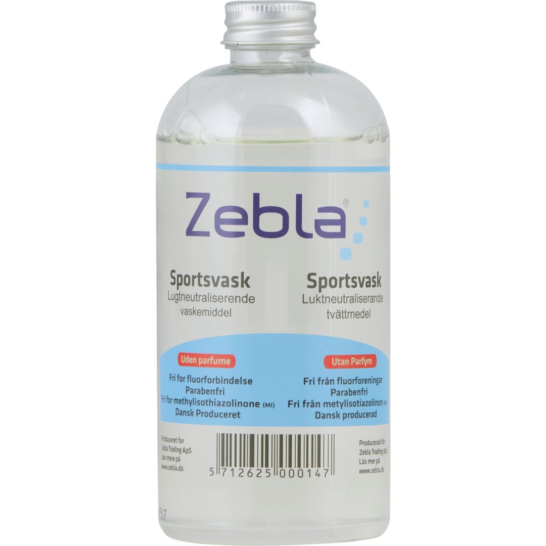 Zebla Sport 500ml tvättmedel