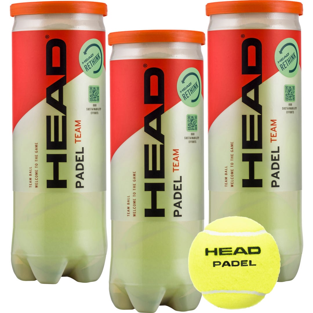 Head Team 9-pack padelbollar