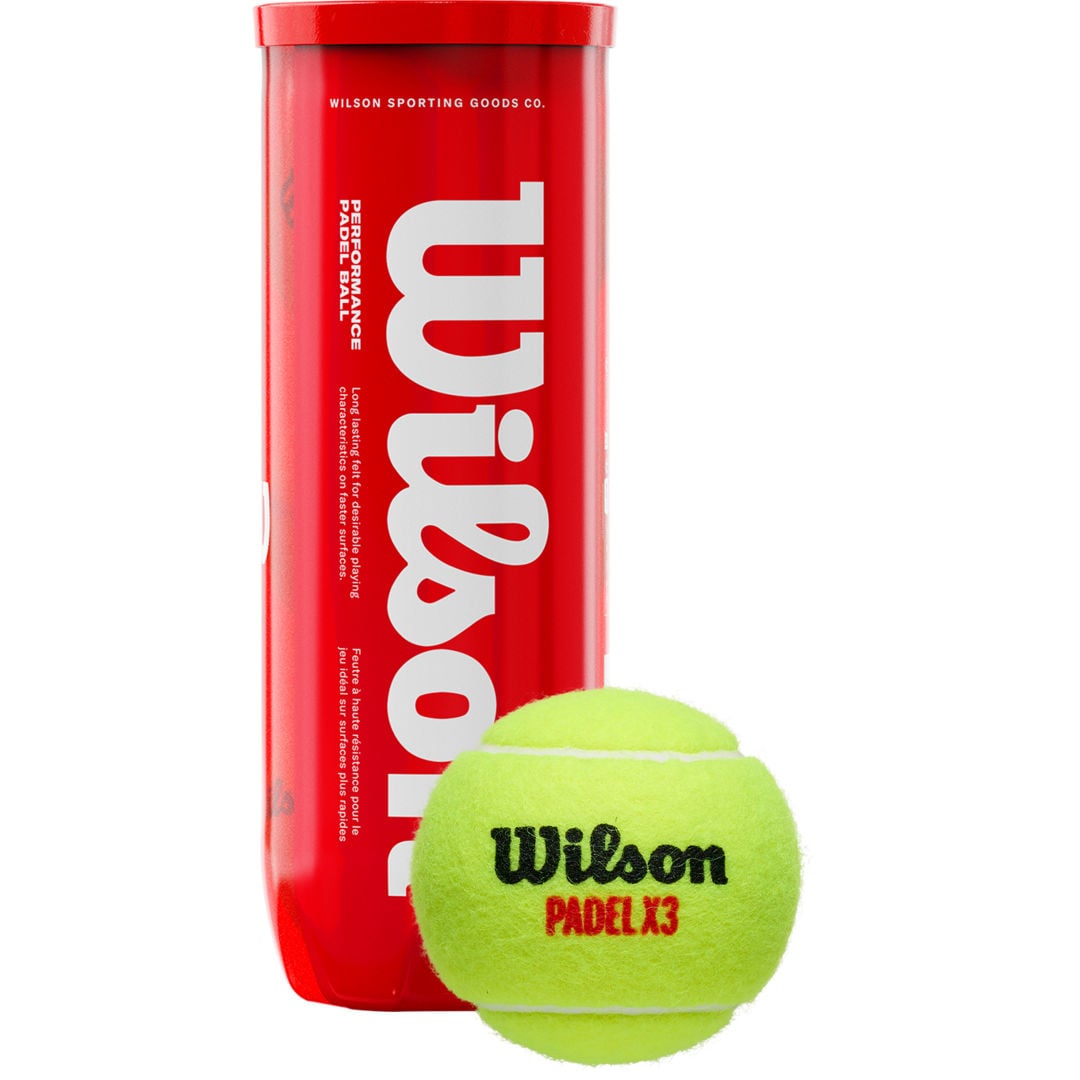 Wilson Padel X3 padelbollar
