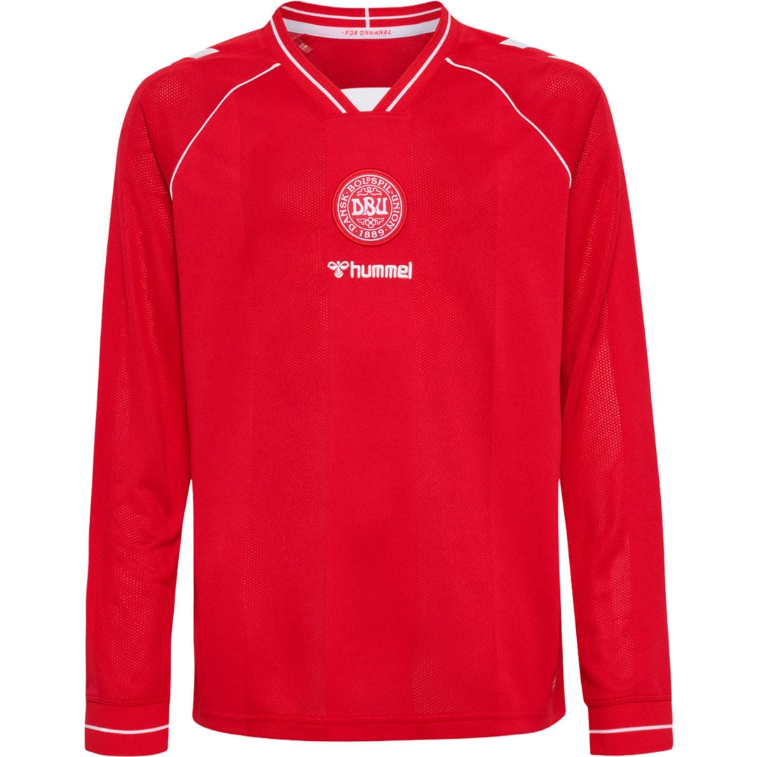 Hummel Denmark 26 Home LS JR matchtröja