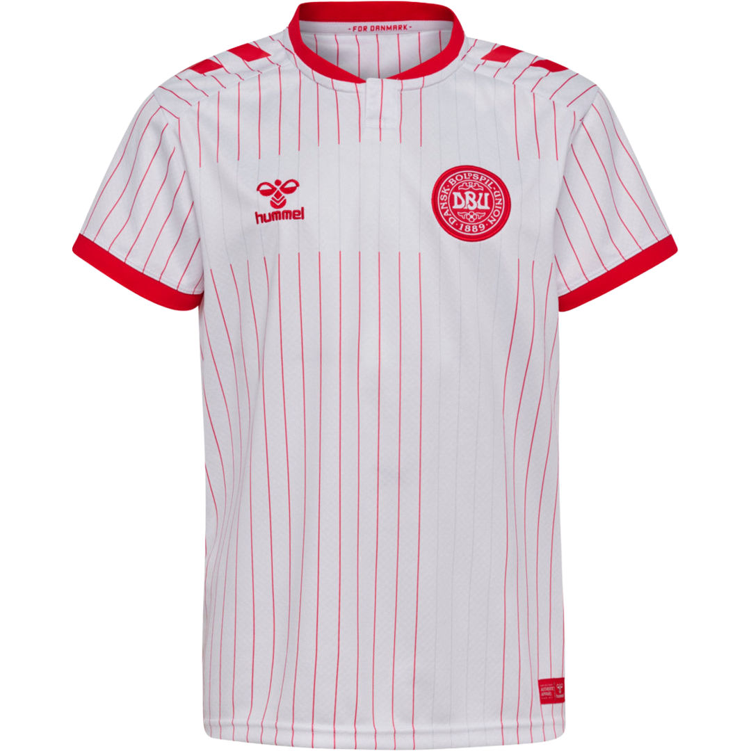 Hummel Denmark 26 Away JR matchtröja