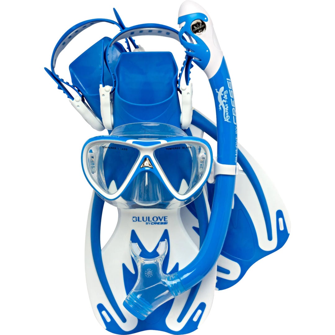 Cressi Rocks Dry Fins JR dykset