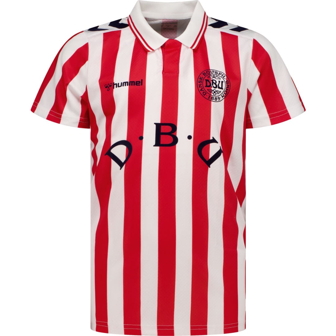 Hummel Denmark Pre Game 26 JR träningst-shirt