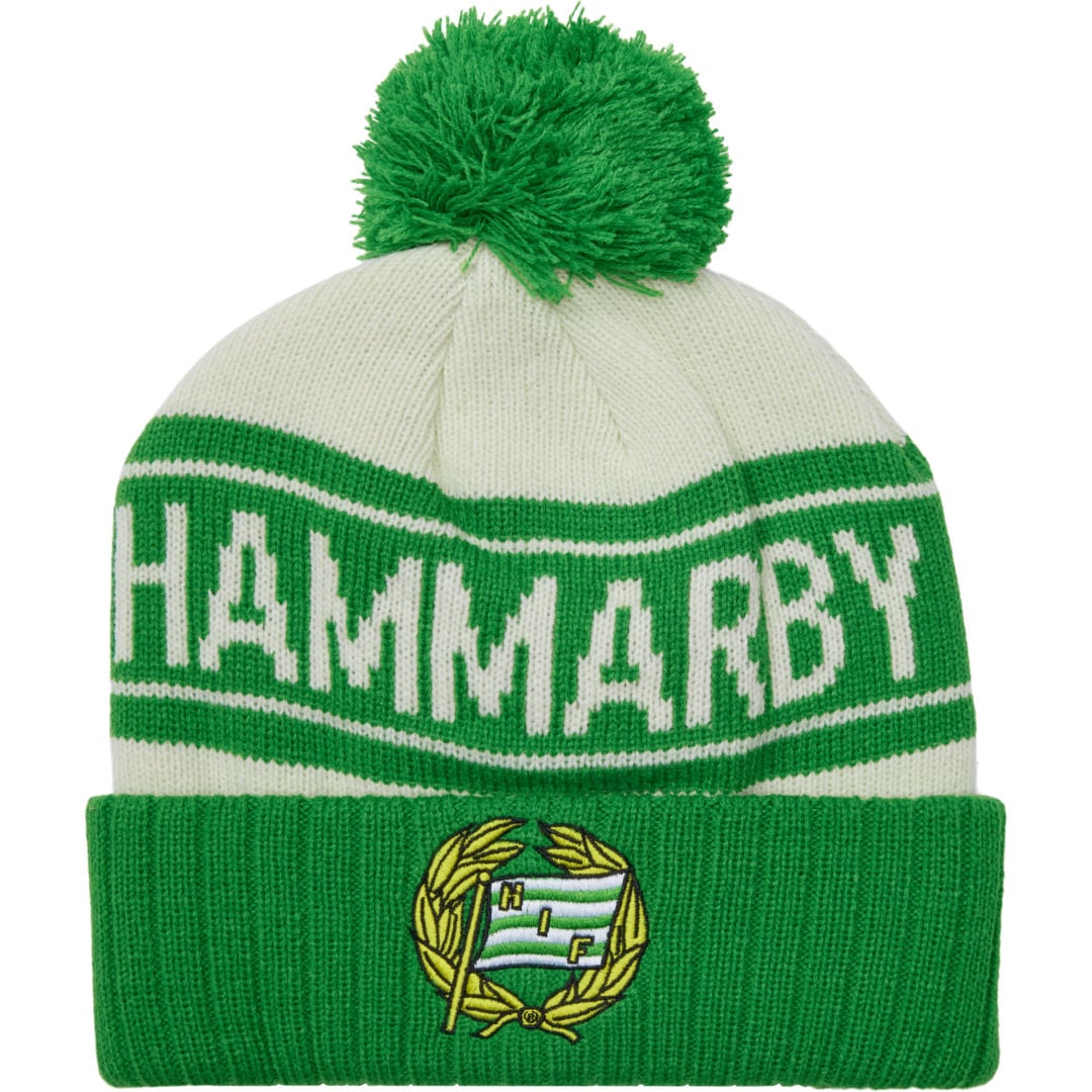 Hammarby Pompom mössa