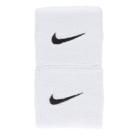 Nike Swoosh Wristband handledsband 2-pack Vit