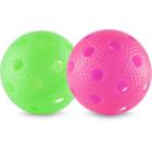 Salming Floorball Flow 2-Pack innebandyboll Flerfärgad