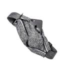 SpiBelt Running Belt with Window - Heather Gray /Black&Gray Zip 