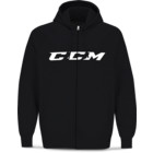 CCM Hockey Full Zip CVC Jr huvtröja Svart