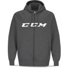 CCM Hockey Full Zip CVC Jr huvtröja Grå