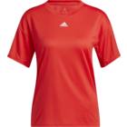 adidas Training 3-Stripes Aeroready träningst-shirt Orange