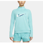 Nike Dri-FIT Swoosh Run 1/4 W träningströja Blå