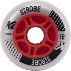 K2 Sports Strobe 84 mm 2-pack inlineshjul Röd