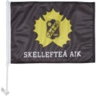 Skellefteå AIK Bilflagga Svart