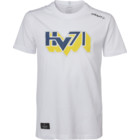 HV71 Logo Jr T-shirt Vit