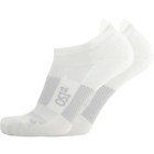 OS1st Thin Air Performance Socks No Show Löparstrumpor Vit