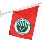 Frölunda Hockey Fasadflagga 50x70cm Röd
