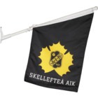 Skellefteå AIK Fasadflagga 50x70cm Svart