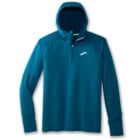 Brooks Notch Thermal Hoodie 2.0 Löpartröja Blå