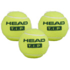 Head T.I.P. Green 3-pack tennisbollar  Gul
