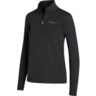 Saucony SOLSTICE 1/4 ZIP Löpartröja Svart