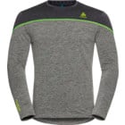 Odlo The Revelstoke Performance Wool Warm long-sleeve base layer Underställströja Grå