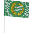 Hammarby Bandera flagga med pinne Grön