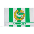 Hammarby Flagga med pinne 60x90cm Grön