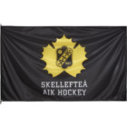 Skellefteå AIK Flaggstångsflagga Svart
