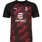 Puma AC Milan Prematch JR träningst-shirt Svart