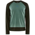 Craft ADV TRAIL WOOL WIND LS TEE LÖPARTRÖJA Grön