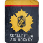 Skellefteå AIK Filt flanell 2.0 120x150cm Svart