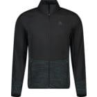 Odlo RUN EASY WARM HYBRID LÖPARJACKA Svart