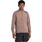 New Balance HEAT GRID HALF ZIP LÖPARTRÖJA Brun