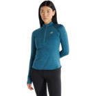 New Balance ATHLETICS HEAT GRID HALF ZIP LÖPARTRÖJA Blå
