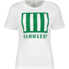 Hammarby STRIPED T-SHIRT W Vit