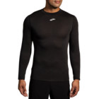 Brooks HIGH POINT LONG SLEEVE LÖPARTRÖJA Svart