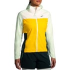 Brooks HIGH POINT WATERPROOF JACKET LÖPARJACKA Gul